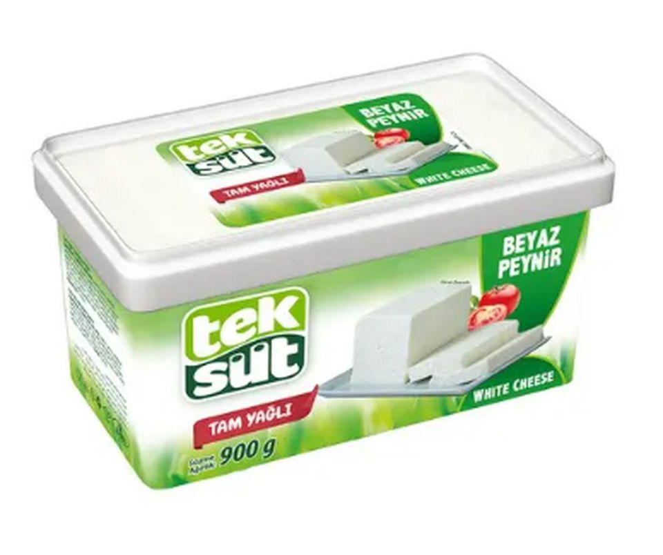 TEKSÜT B.PEYNİR 900 GR -  T.YAĞLI